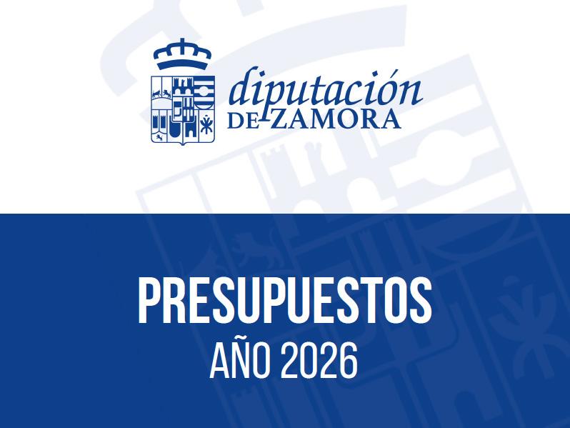 Presentación de Presupuestos - Diputación de Zamora 2026