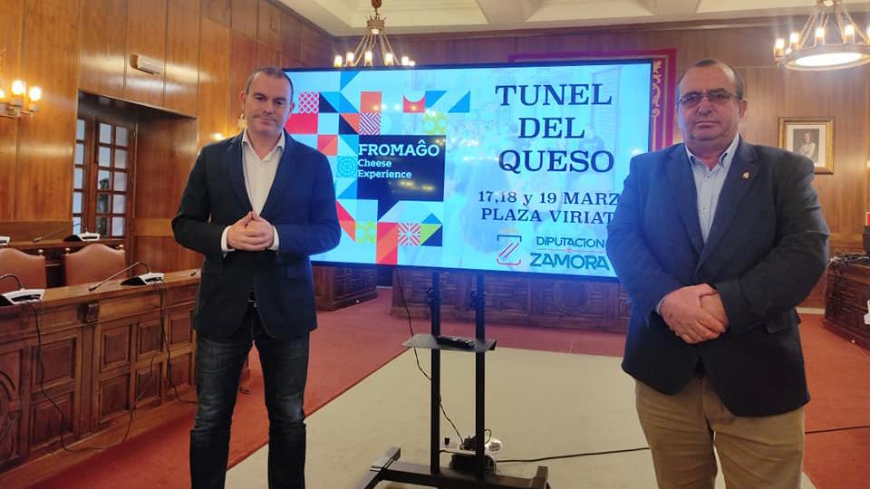 El TÚNEL DEL QUESO de Fromago, en la Plaza de Viriato del 17 al 19 de marzo de 2023