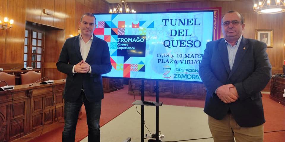 El TÚNEL DEL QUESO de Fromago, en la Plaza de Viriato del 17 al 19 de marzo de 2023