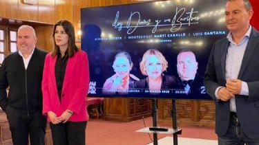 La Diputación organiza un concierto a favor de Cáritas con Ainhoa Arteta, Montserrat Martí Caballé y Luis Santana