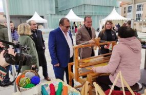 Inauguración de la CARPA DE LOS OFICIOS, una muestra viva de la tradición en el Ramos Carrión