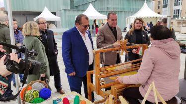 Inauguración de la CARPA DE LOS OFICIOS, una muestra viva de la tradición en el Ramos Carrión