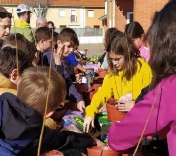 Escolares de Moraleja del Vino participan en las actividades organizadas por la Diputación con motivo del Día Forestal Mundial