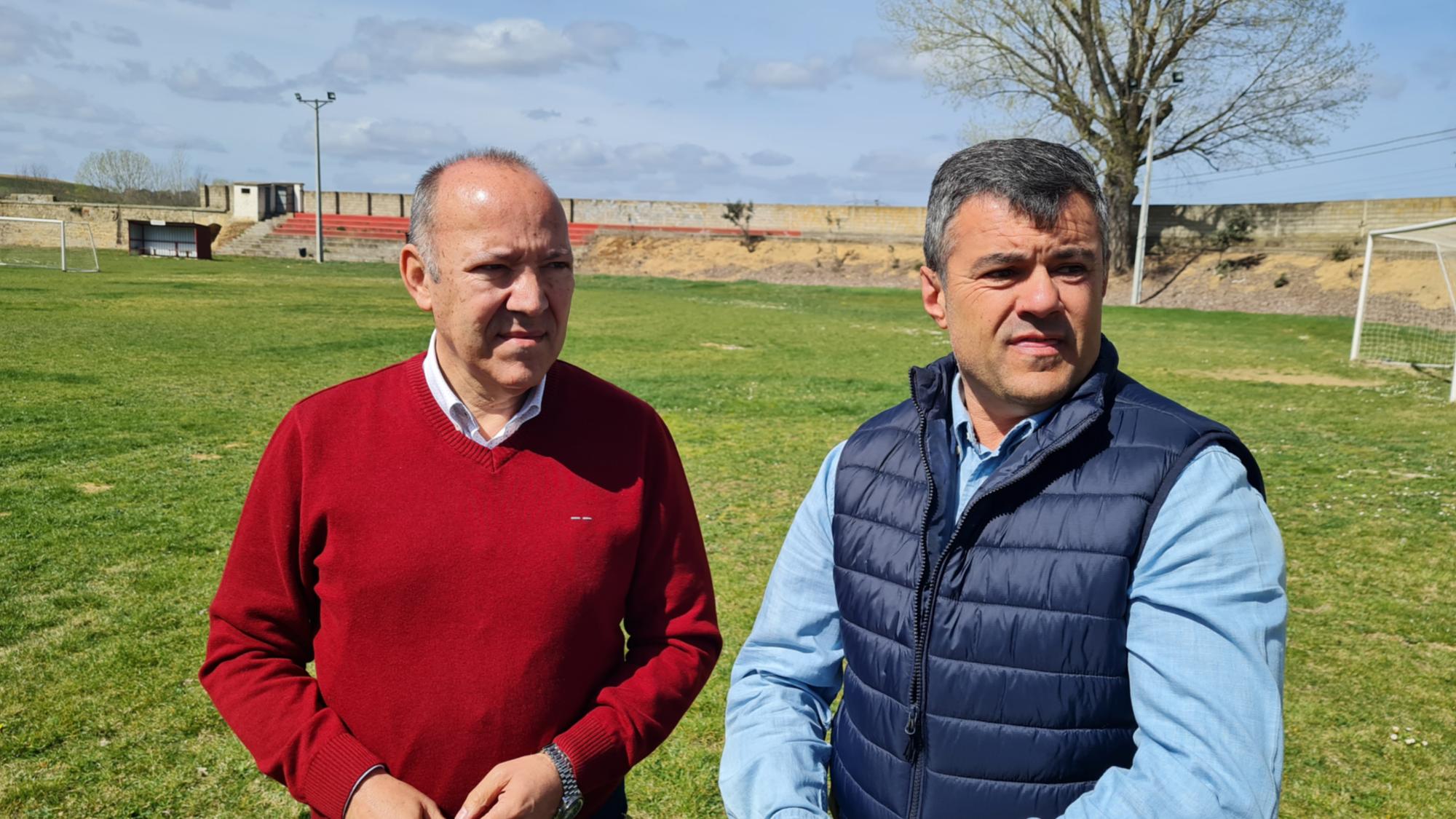 La Diputación destina 110.000 euros a la construcción del nuevo campo de fútbol de Camaraza de Tera