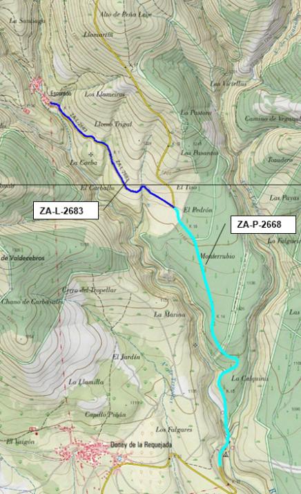 Proyecto de para la mejora de la carretera de acceso a Escuredo