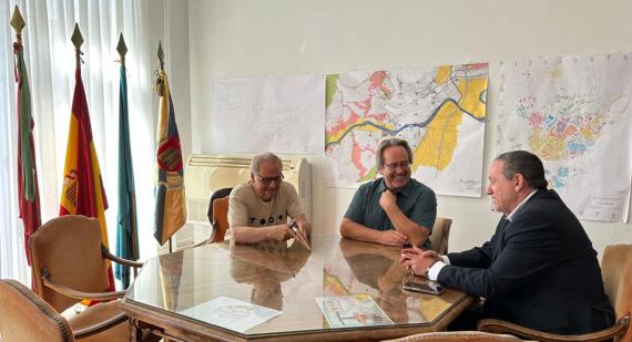 Visita institucional de presentación al alcalde de Zamora