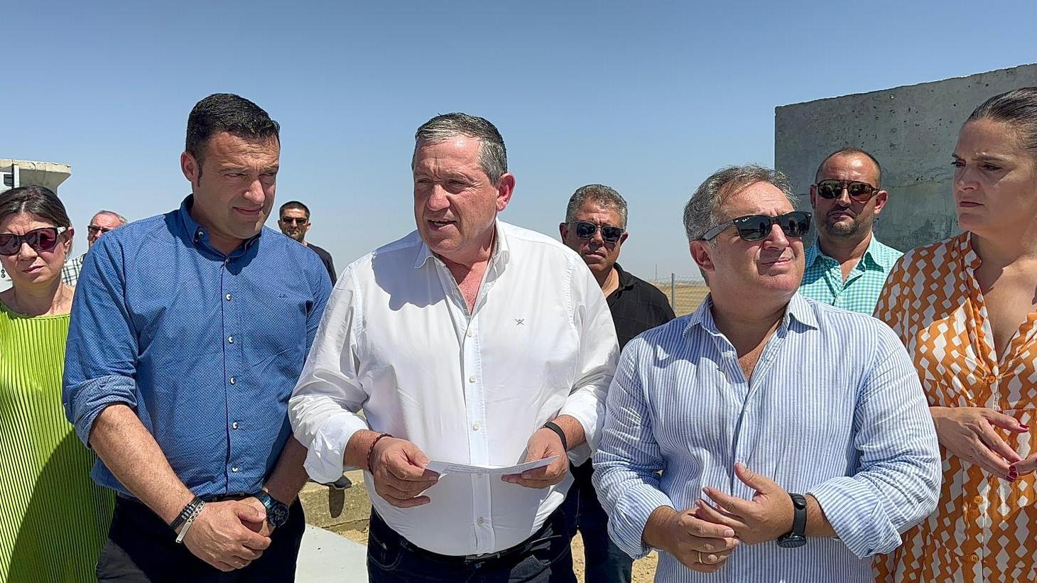 Nuevo depósito de abastecimiento de agua potable en Villardondiego