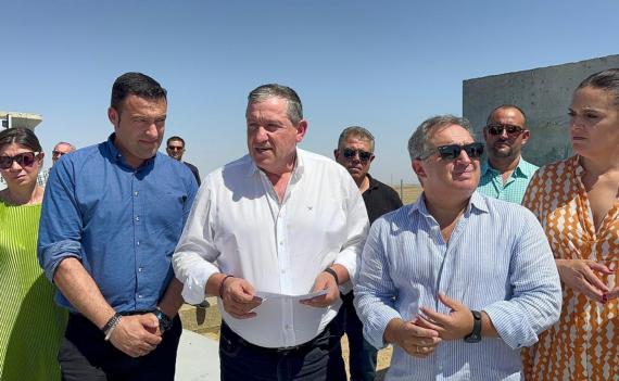 Nuevo depósito de abastecimiento de agua potable en Villardondiego