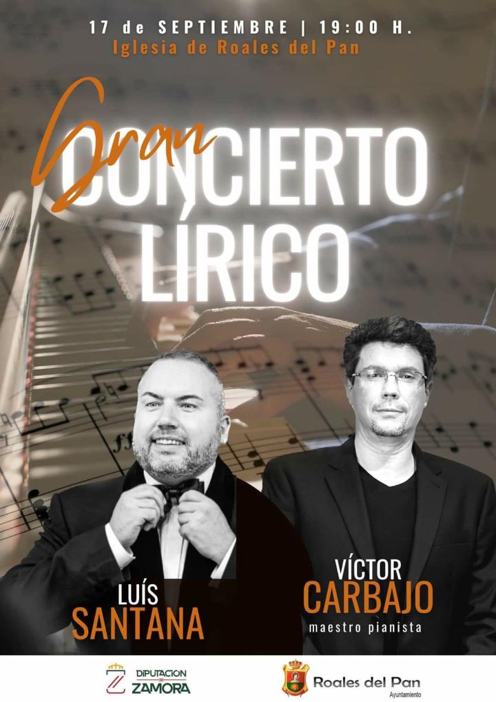 Gran Concierto Lírico en Roales del Pan