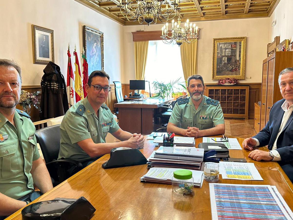 La Diputación de Zamora y la Guardia Civil mantienen su línea de colaboración para reparar los cuarteles de la provincia