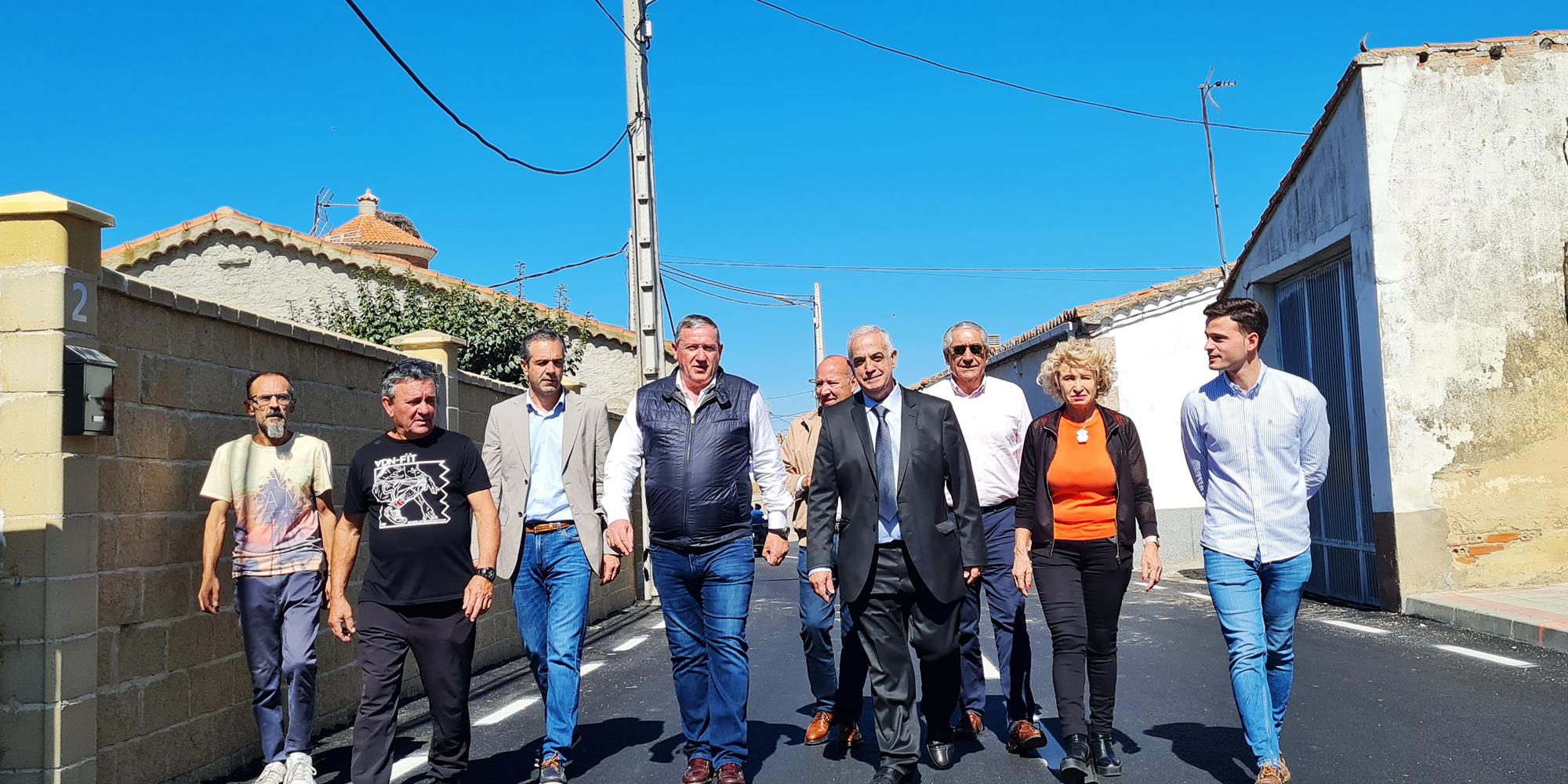 Mejora de la travesía de Entrala en dirección hacia El Perdigón