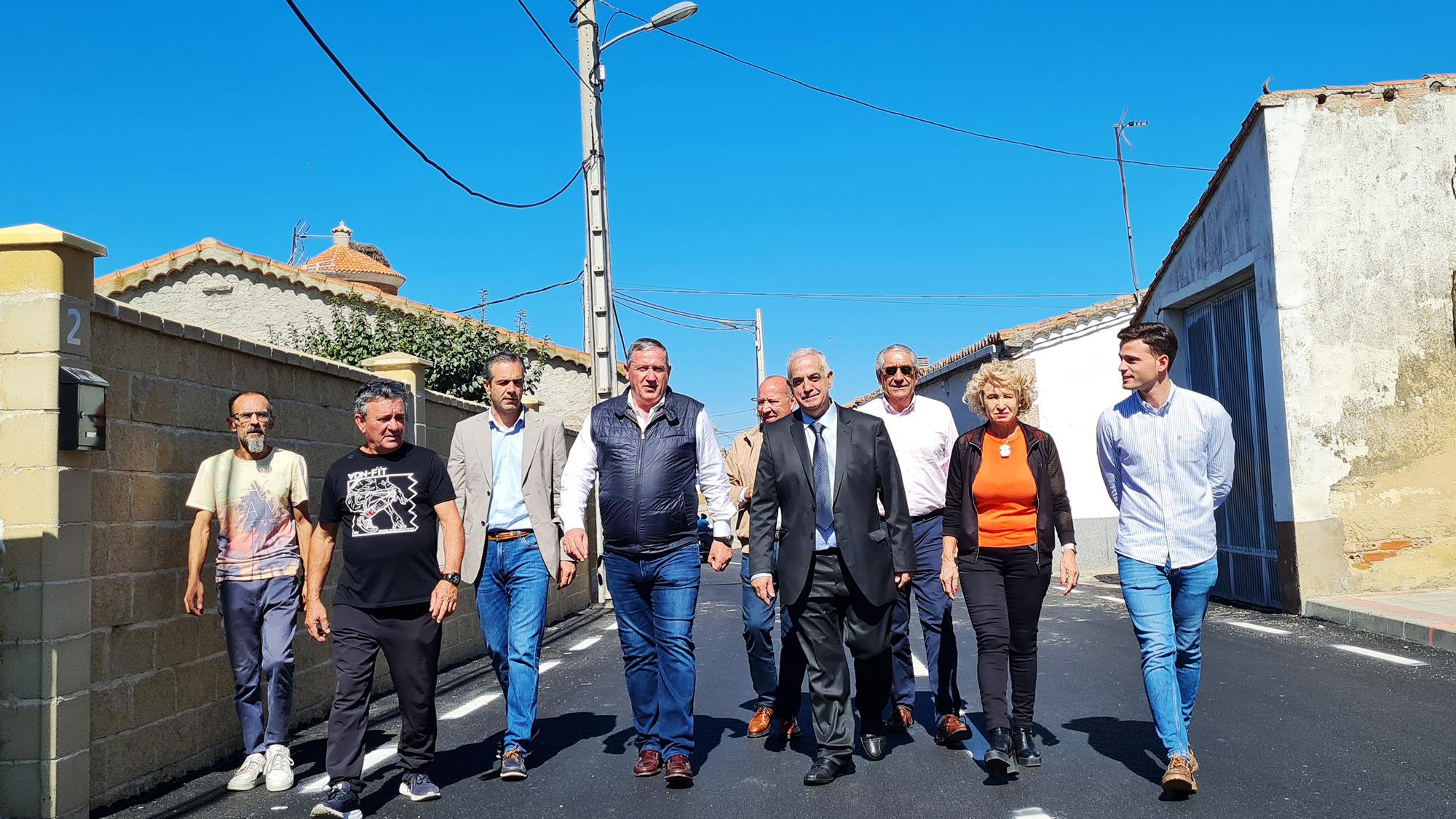 Mejora de la travesía de Entrala en dirección hacia El Perdigón