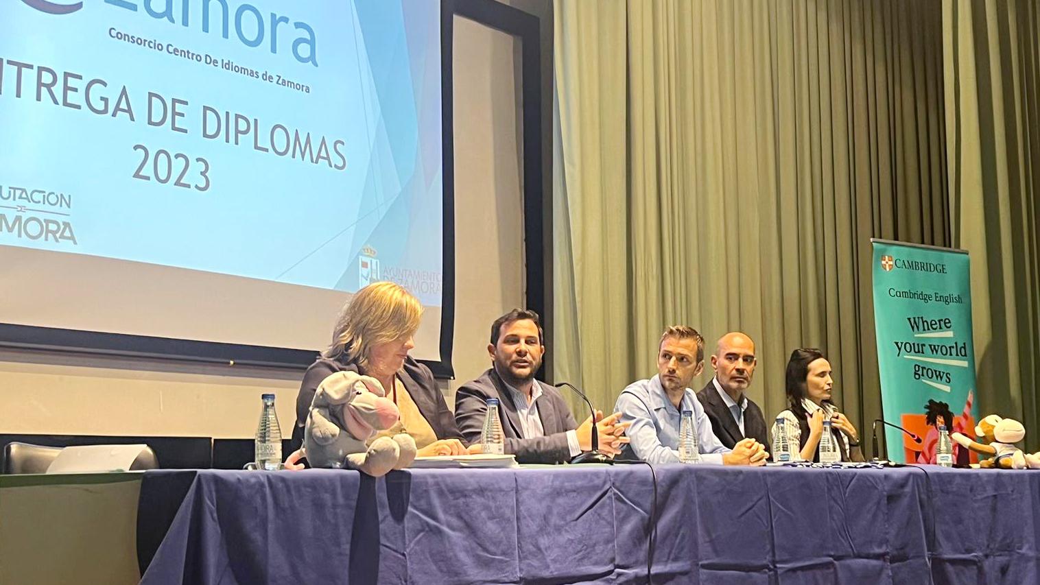Consorcio de idiomas. Entrega de premios