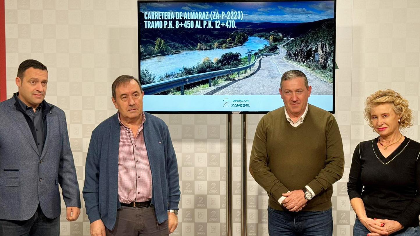 Mejora del tramo de la Ctra. de Almaraz de Duero - Zamora