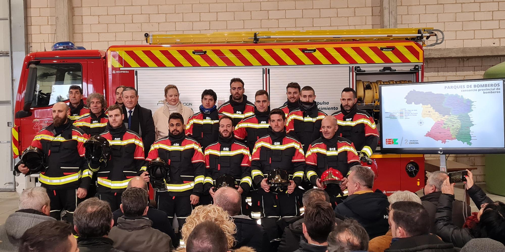 Inauguración hoy del nuevo Parque de Bomberos Zona Centro