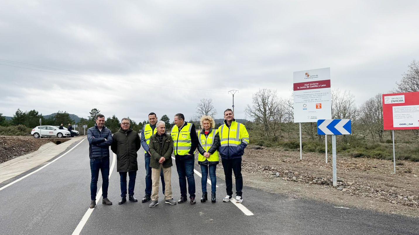 Carretera de Pedroso a Linarejos