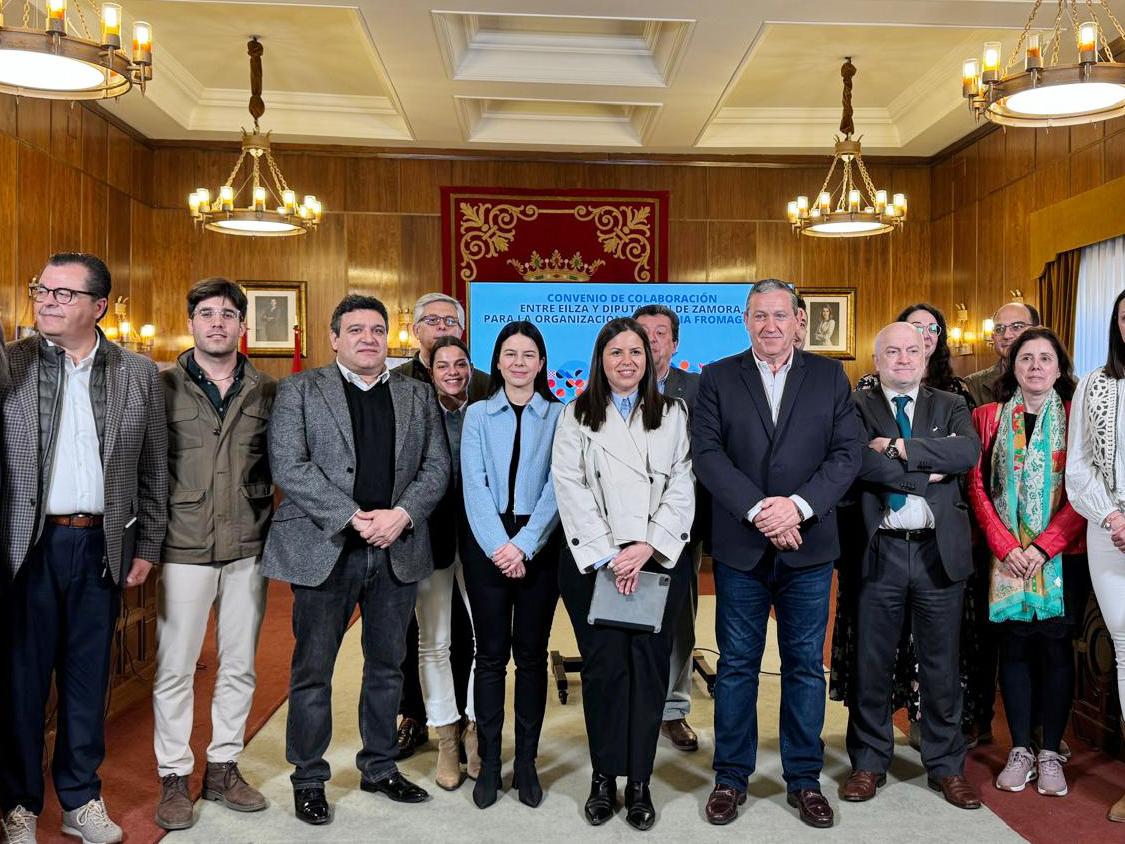 La Diputación y EILZA firman el convenio para la organización de FROMAGO 2024 por importe de 550.000 euros