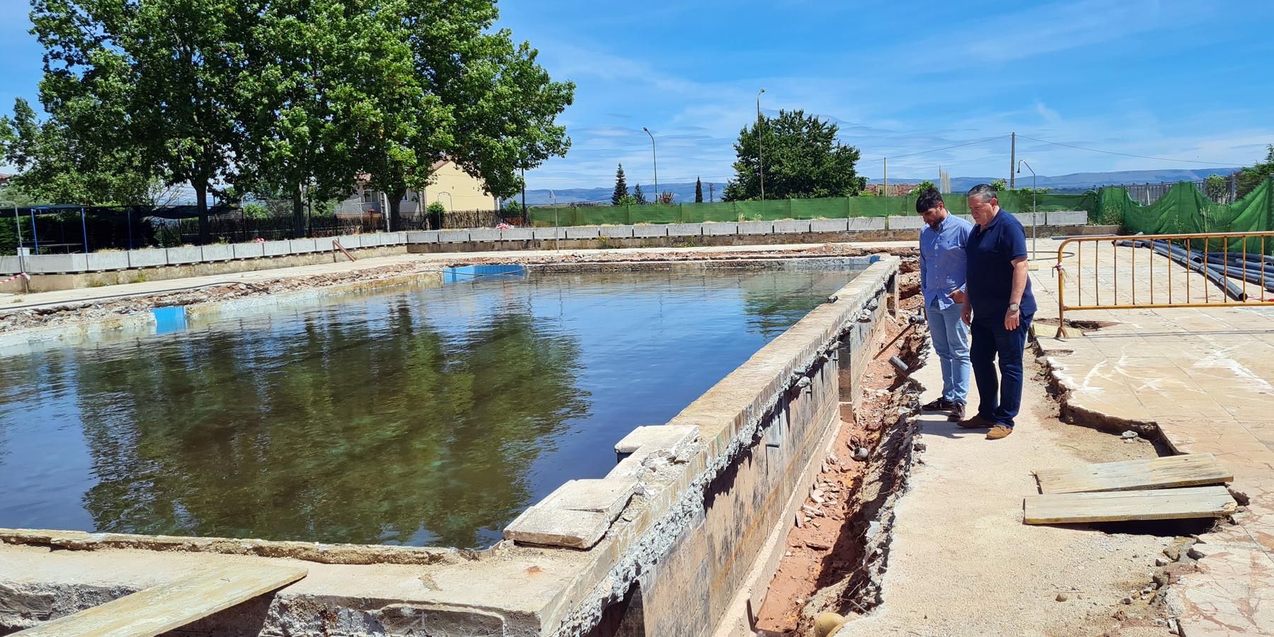 Reparación de la Piscina de Rabanales