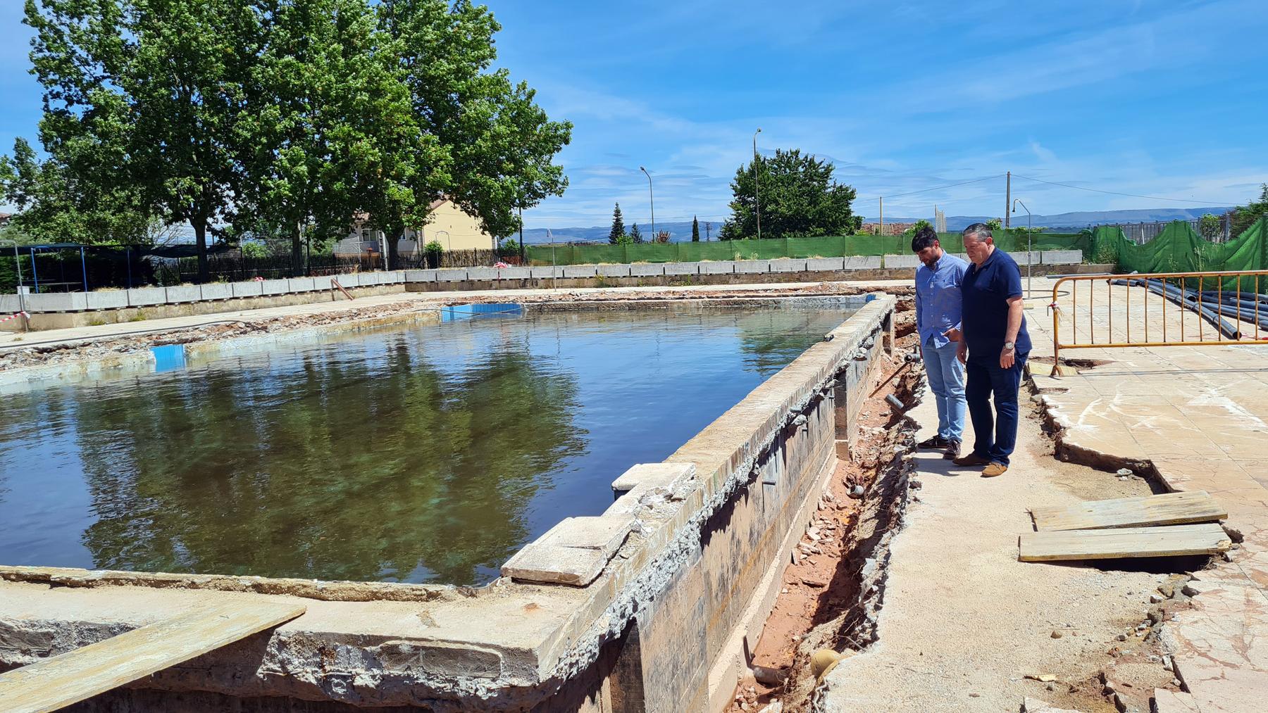 Reparación de la Piscina de Rabanales