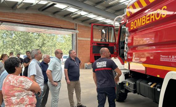 Recepción del nuevo vehículo Autobomba Forestal Media (BFM)