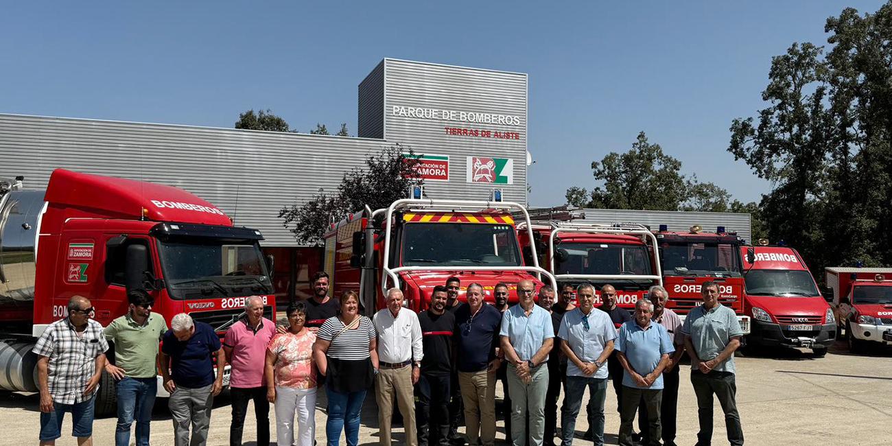 El Parque de Bomberos Tierras de Aliste presta servicio a más de 7.500 habitantes