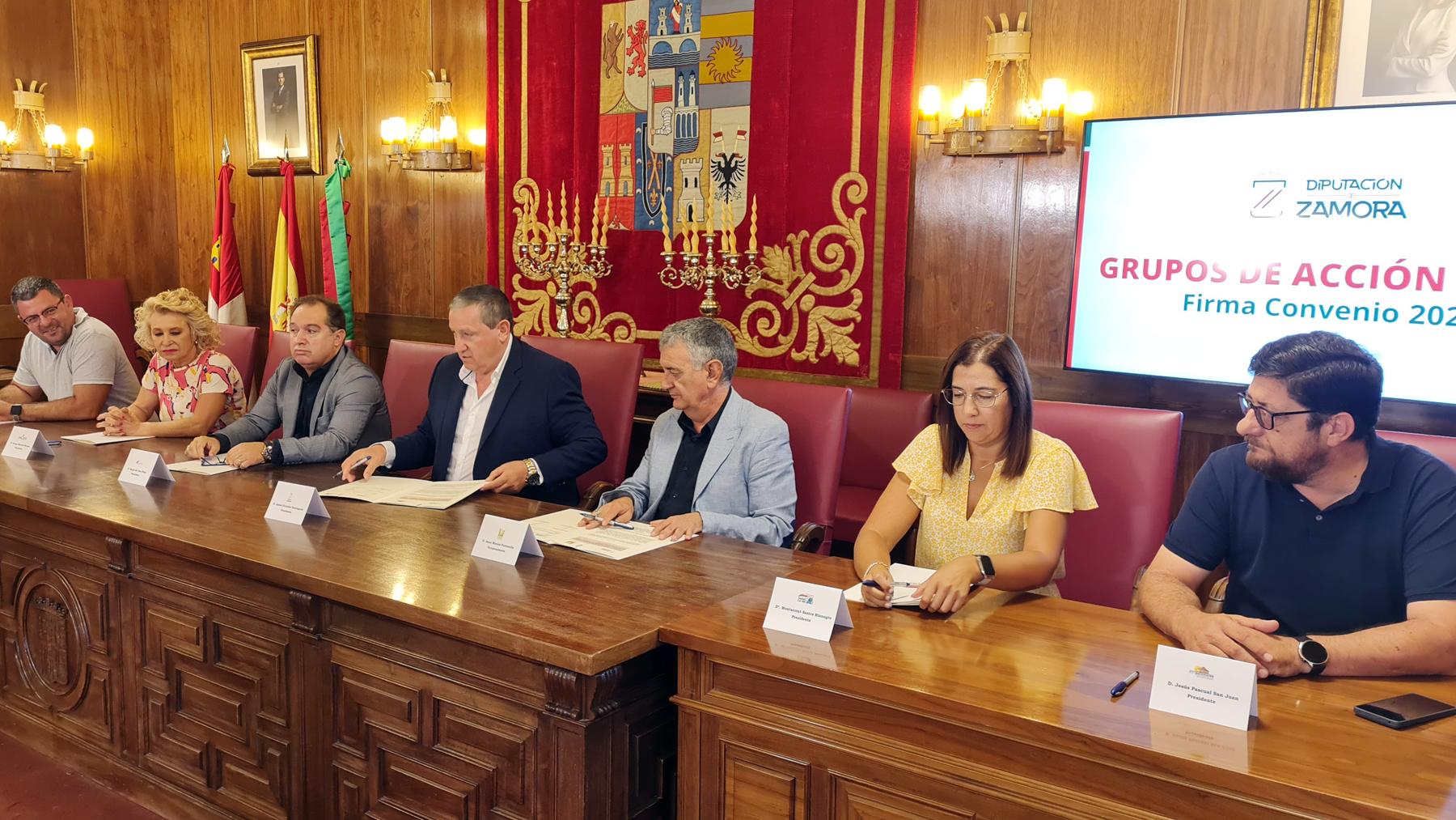 Convenios Grupos de Acción Local Zamora