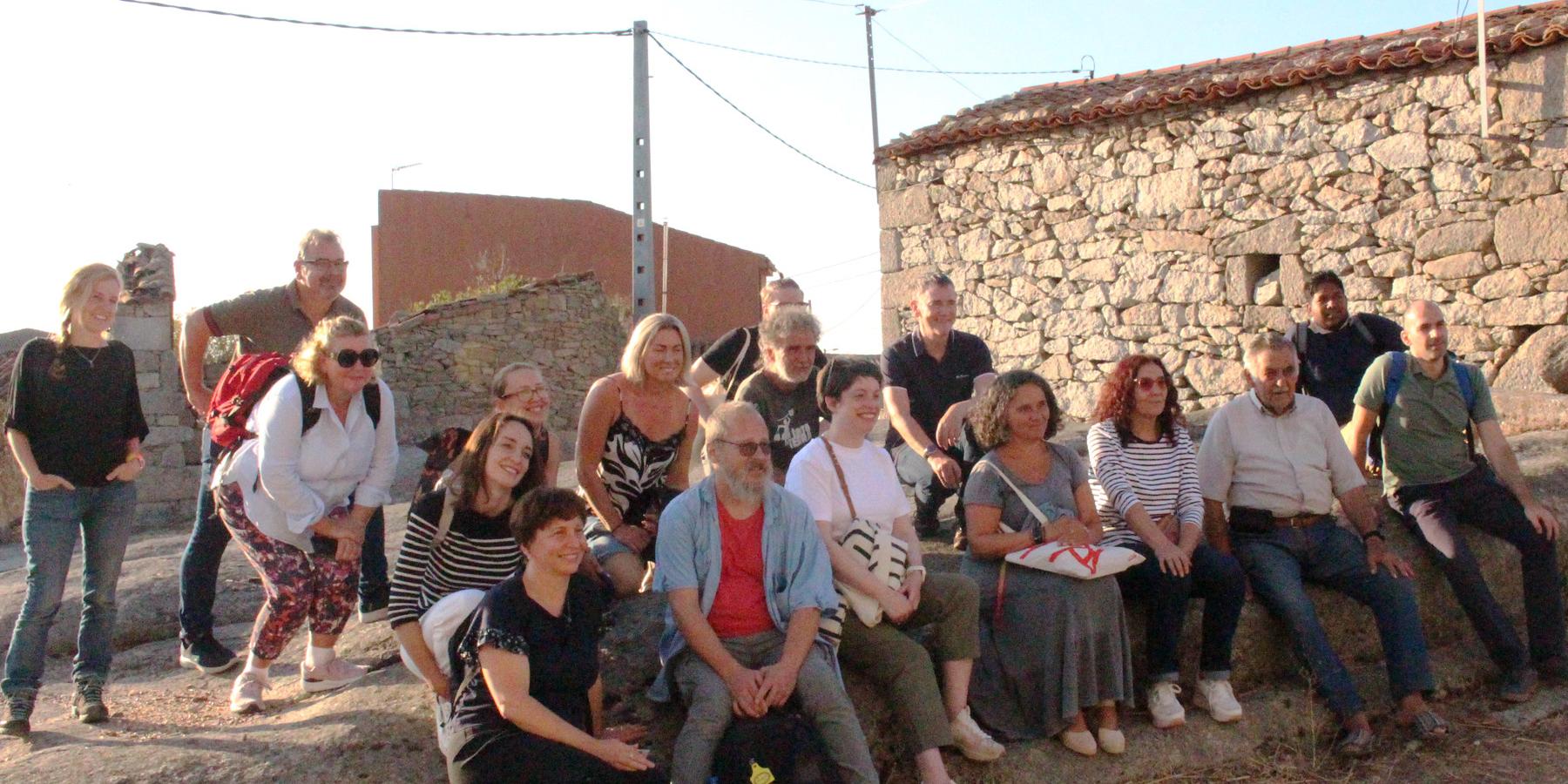 visita a los núcleos de la muestra de desarrollo rural de la provincia.