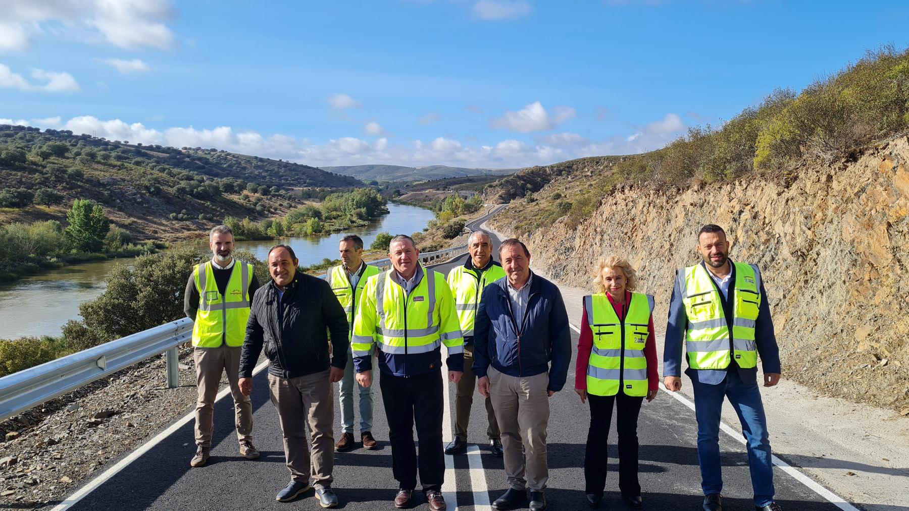 Recepción de las Obras de la Ctra Zamora-Almaraz