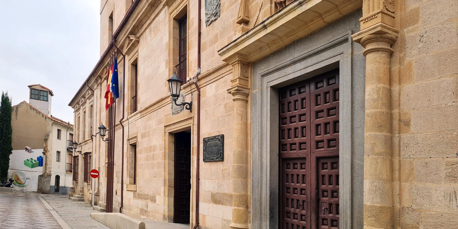 Fachada de la sede de la Diputación Provincial