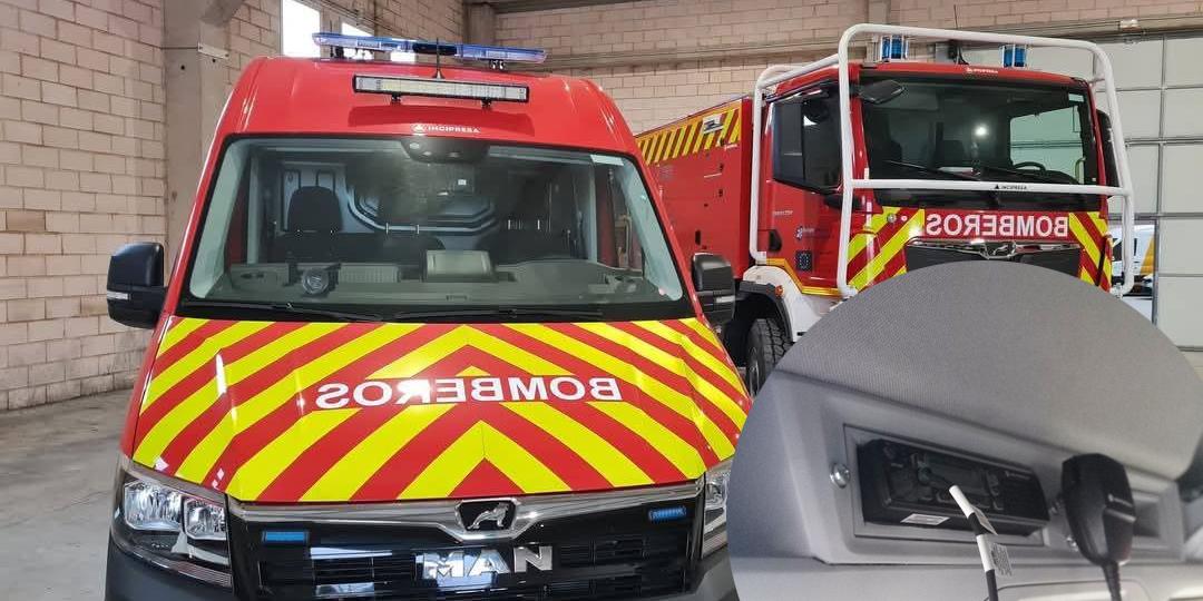 Se dotará a los bomberos de equipos de radiocomunicaciones digitales