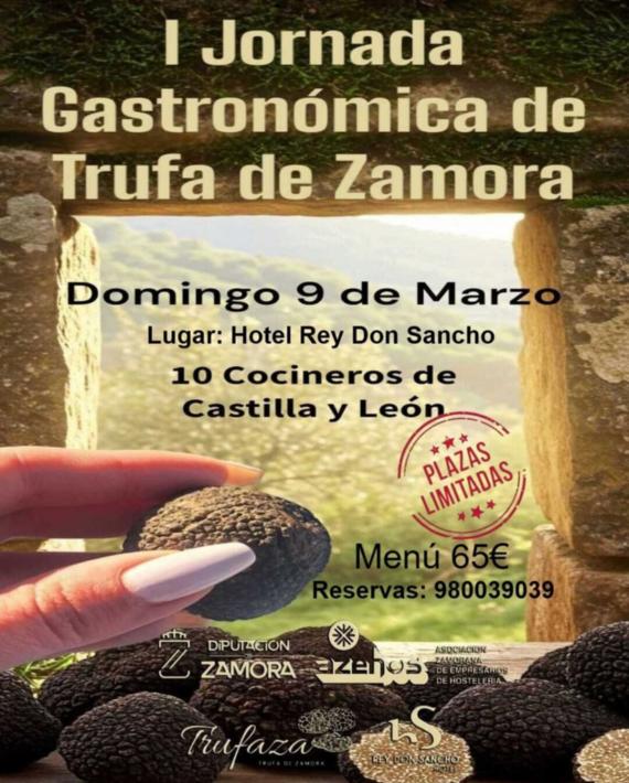 Cartel de la I Jornada de la Trufa en Zamora