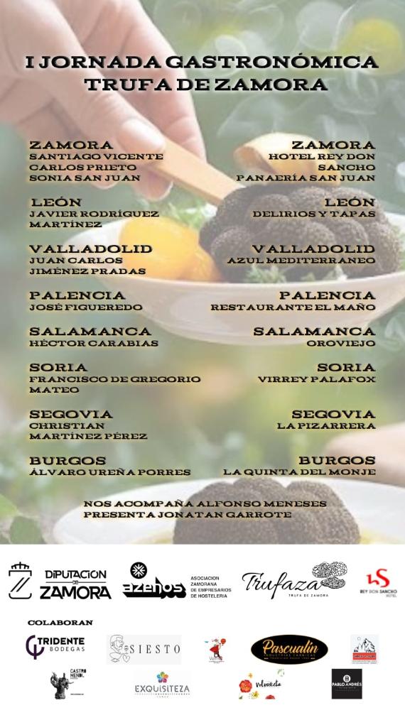 Cocineros y restaurantes participantes