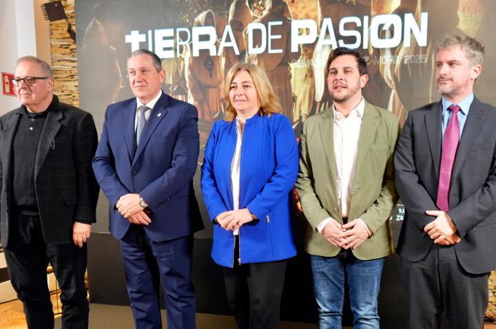 Durante el acto de presentación en la Casa de Zamora en Madrid