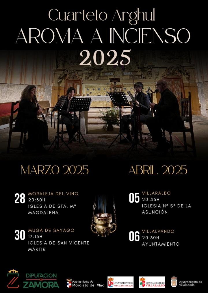 Cartel de “Aroma a incienso