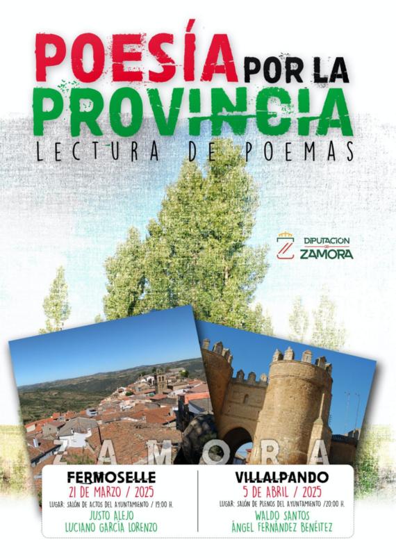 Cartel de “Poesía por la provincia