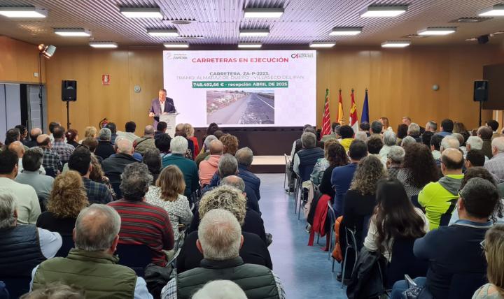Javier Faúndez Domínguez durante la presentación del Plan