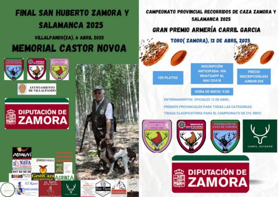 Carteles competiciones de Caza