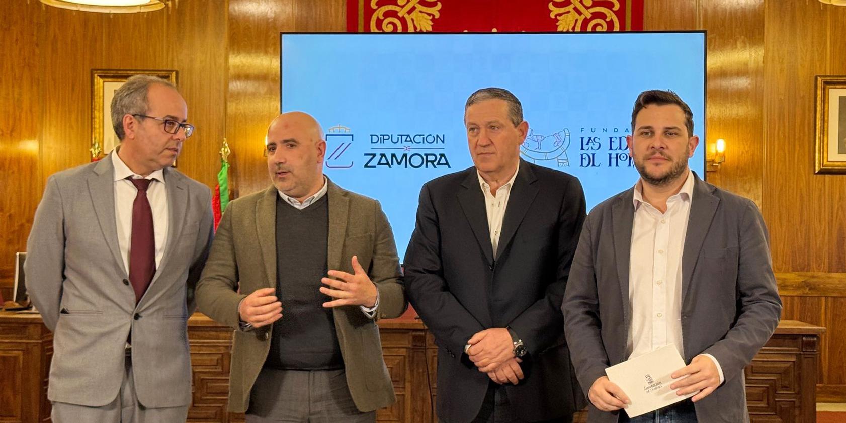 Presentación del acuerdo de colaboración para la organización de la XXVIII edición de la muestra de arte sacro