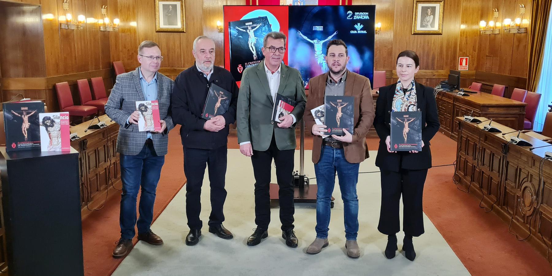 José Luis Hernández Luis, José Ángel Rivera de las Heras, Rufo Martínez de Paz, Víctor López de la Parte y Laura Huertos Pérez