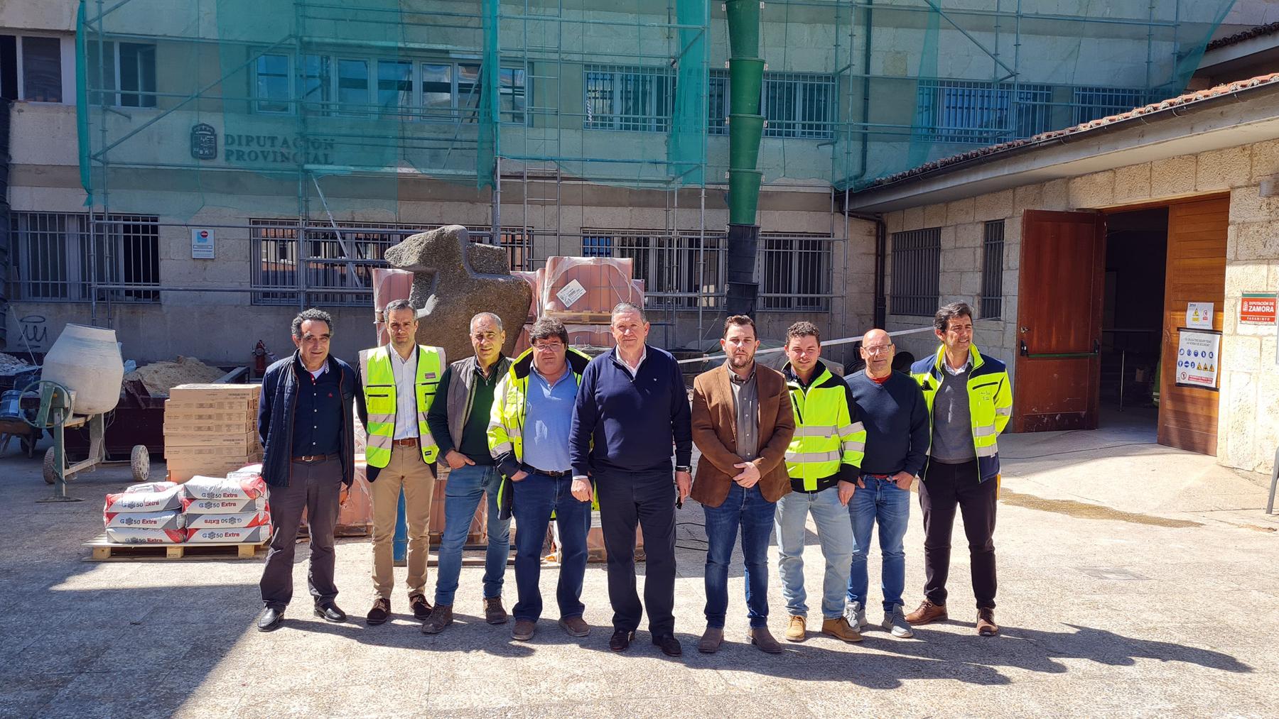 Visita a las obras del Colegio Universitario