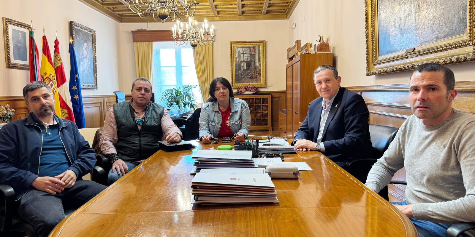 Segunda reunión con los representantes sindicales de los trabajadores del CTR