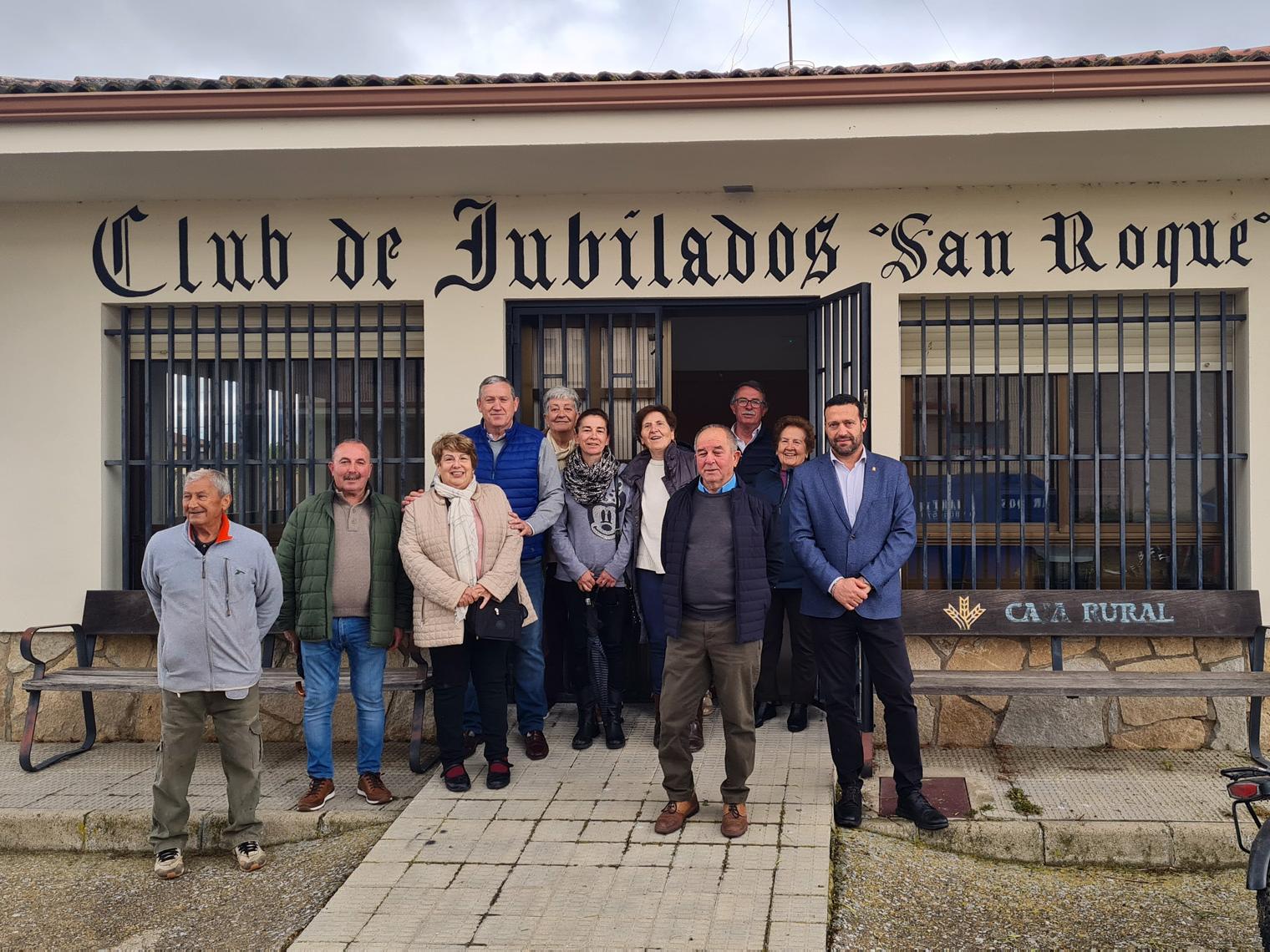 La Diputación aporta 10.000 euros a la reforma y acondicionamiento del Club de Jubilados de Muga de Sayago