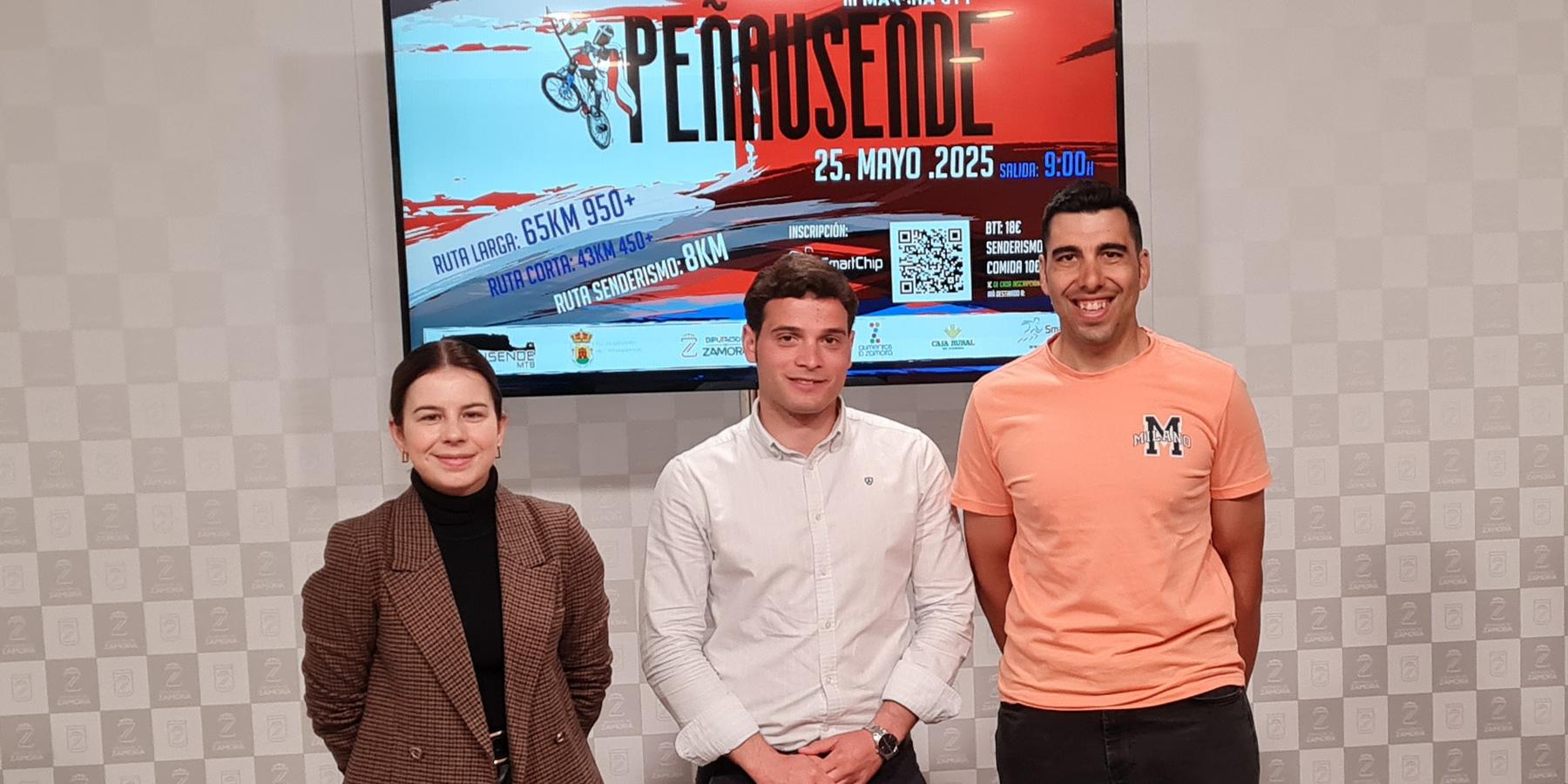 Presentación de la tercera edición de la Marcha BTT Peñausende