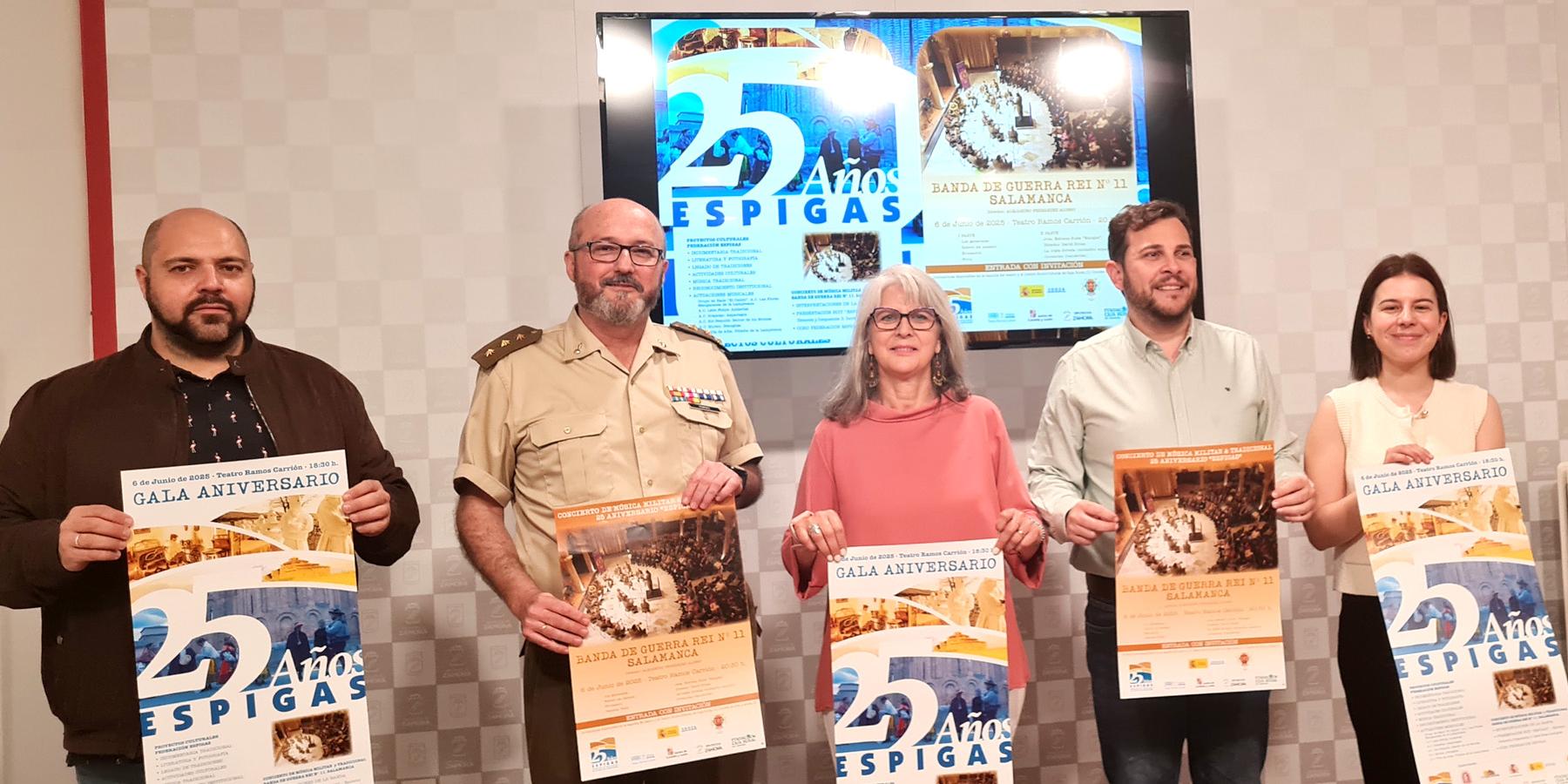 Momento de la presentación de la Gala aniversario