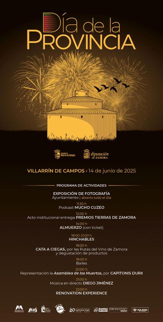 Cartel de actividades del Día de la Provincia 2025