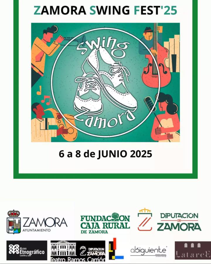Cartel del Festival Zamora Swing Fest 2025