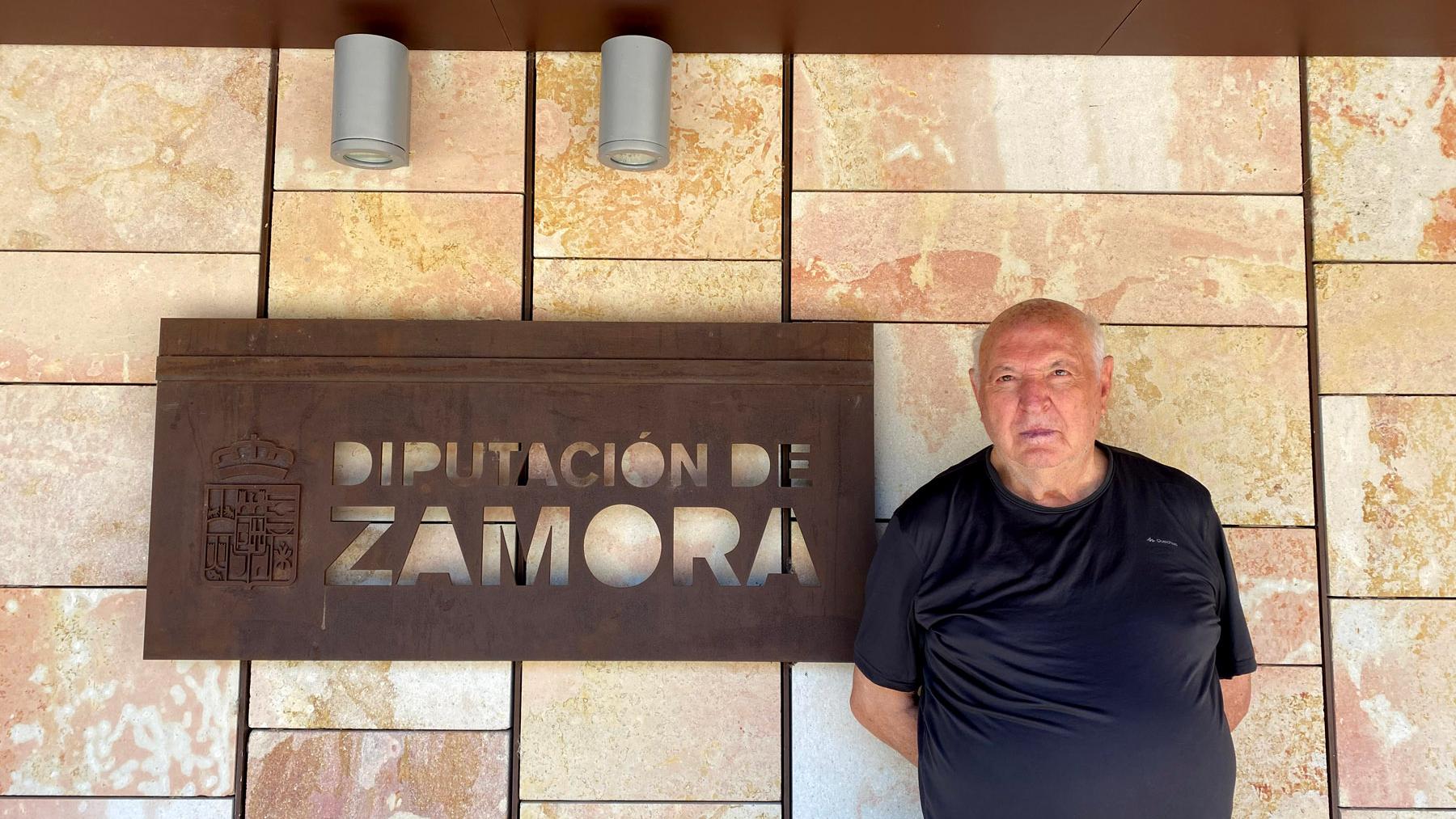 José, natural de Ciudad Real y con 88 años de edad, visita Zamora para conocer los productos del proyecto europeo DIH