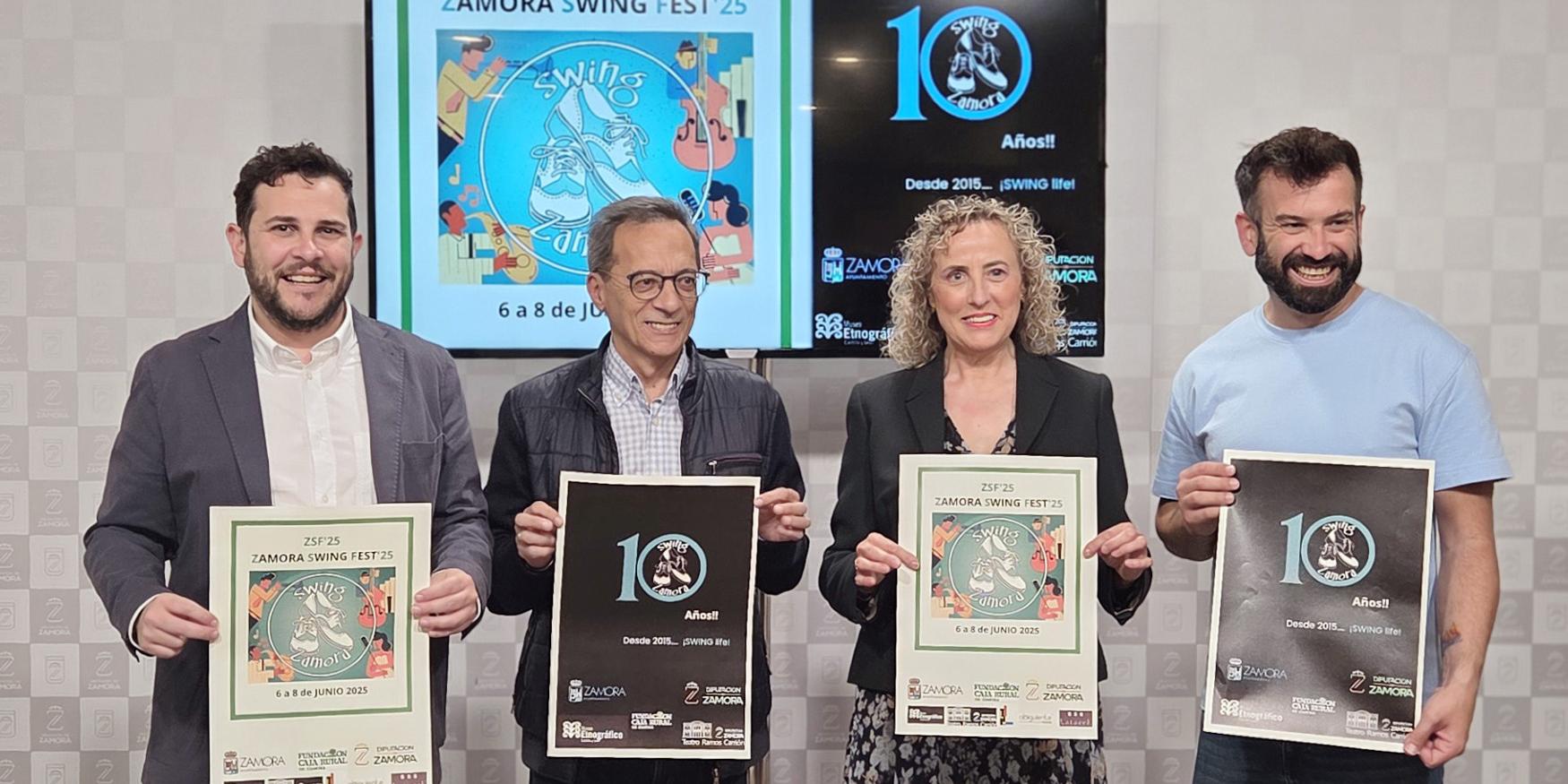 Presentación del Festival Zamora Swing Fest 2025