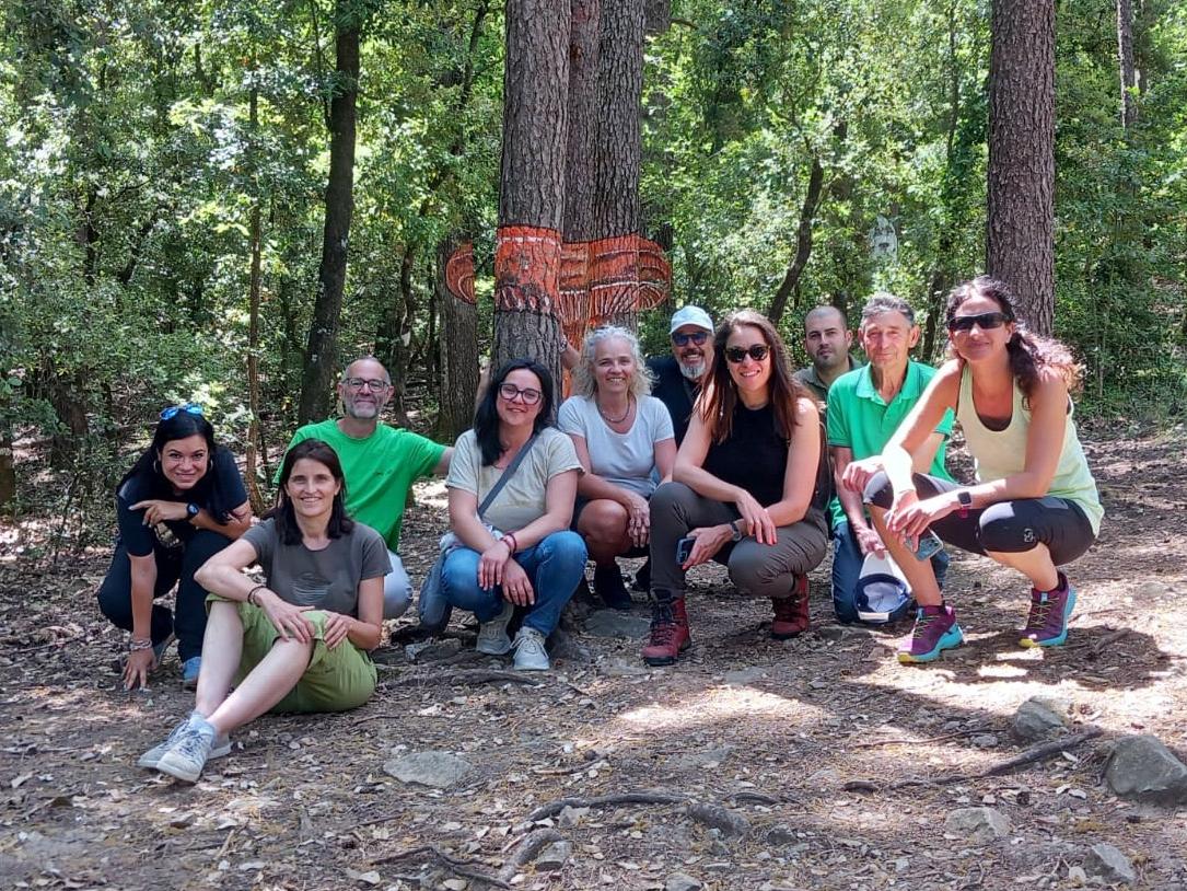 Intercambio de experiencias sobre micología en Cataluña en el marco del proyecto IMFOREST