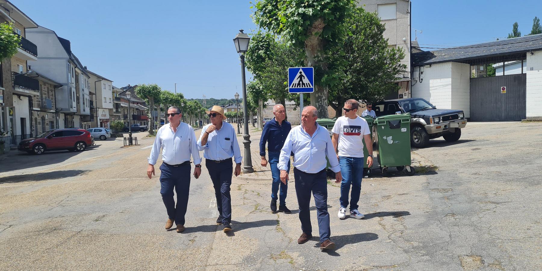 Se refuerzan las líneas de colaboración entre la Institución Provincial y los ayuntamientos de la zona